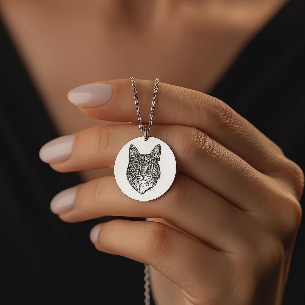 Custom Photo Necklace