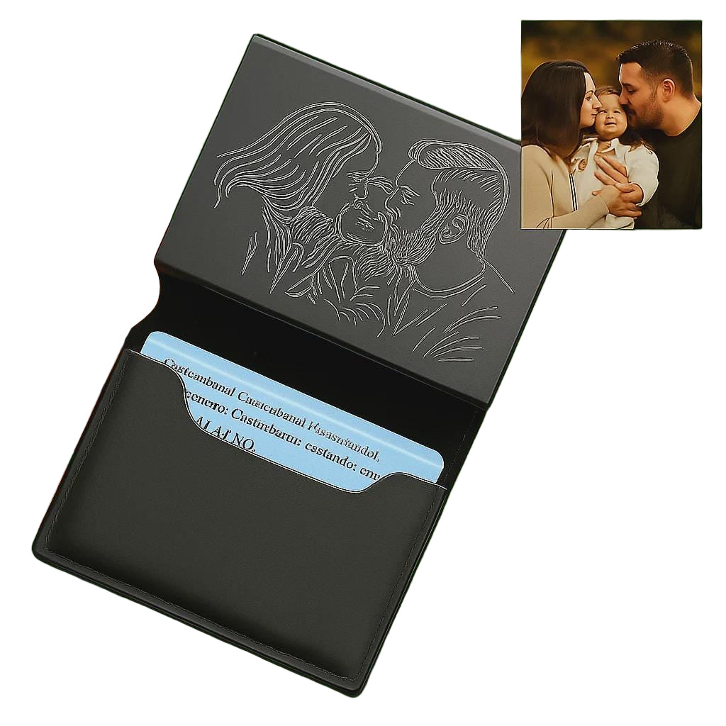 Custom Mens Leather RFID Wallet