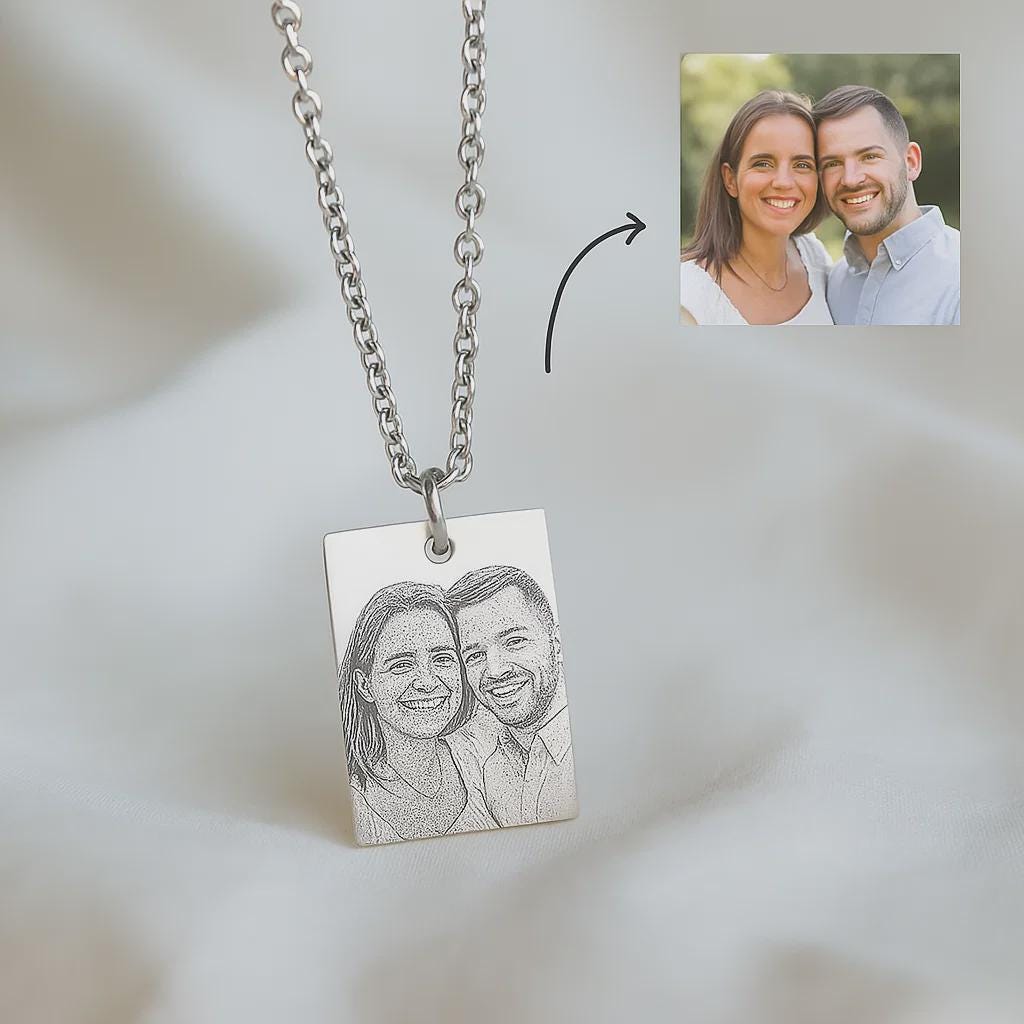 Personalized Picture Pendant