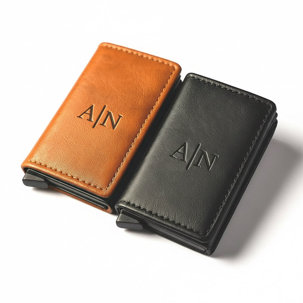Custom Mens Leather RFID Wallet