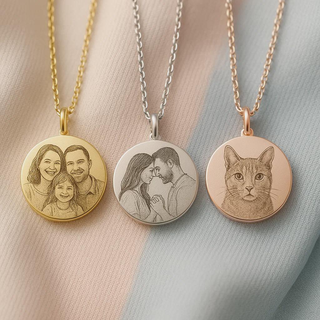 Custom Photo Necklace
