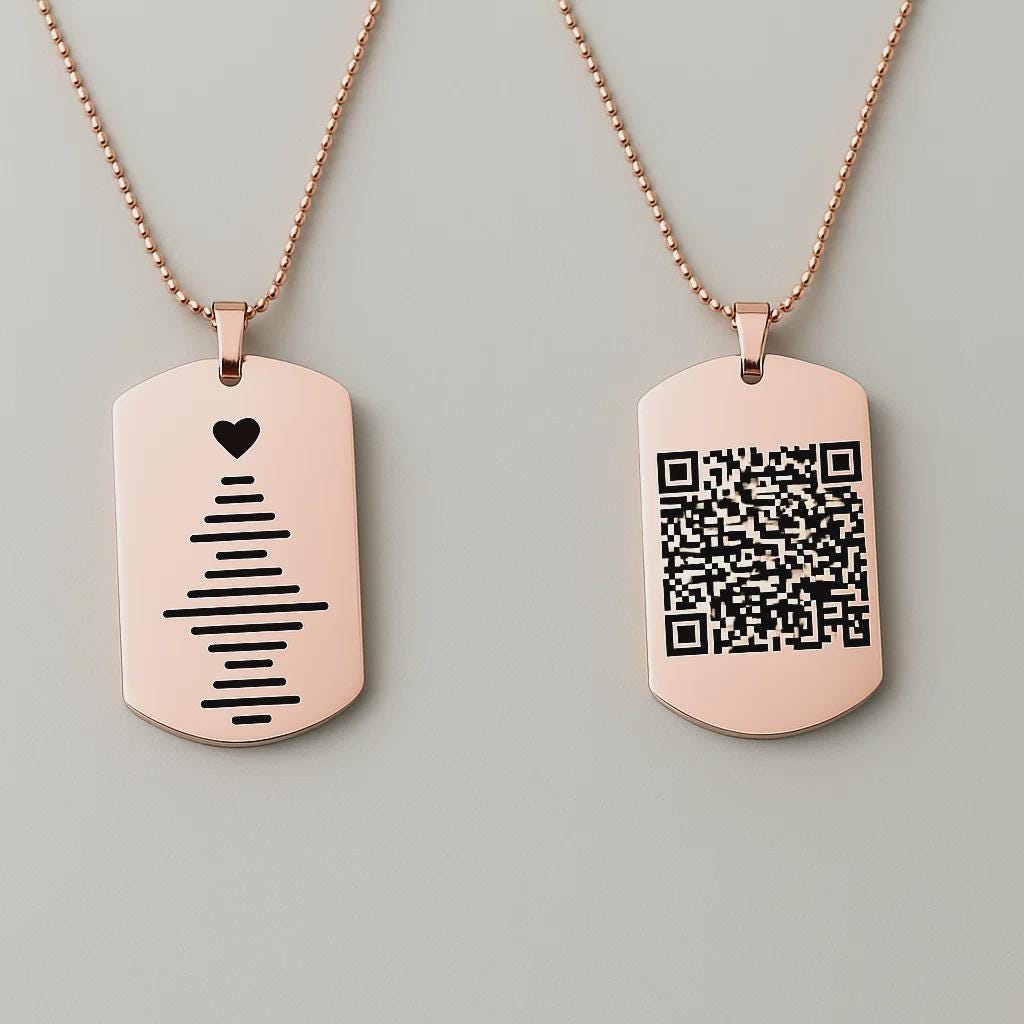 Custom Voice Recording Pendant