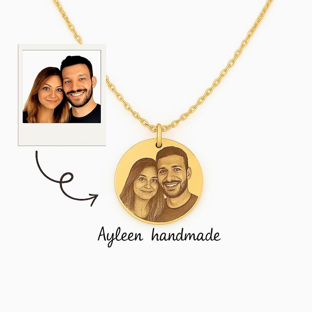 Custom Photo Necklace